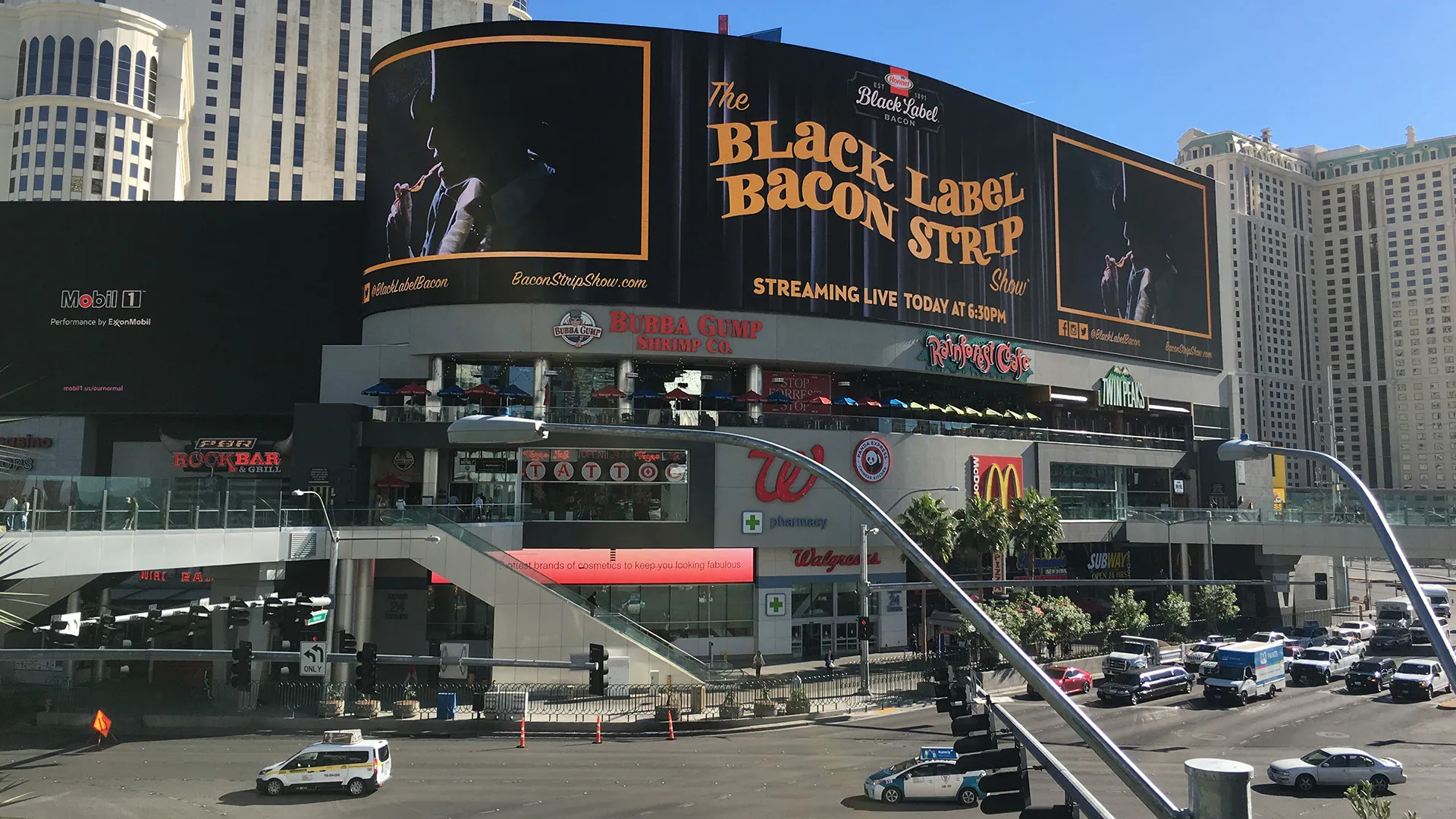 Black Label Bacon Strip Show