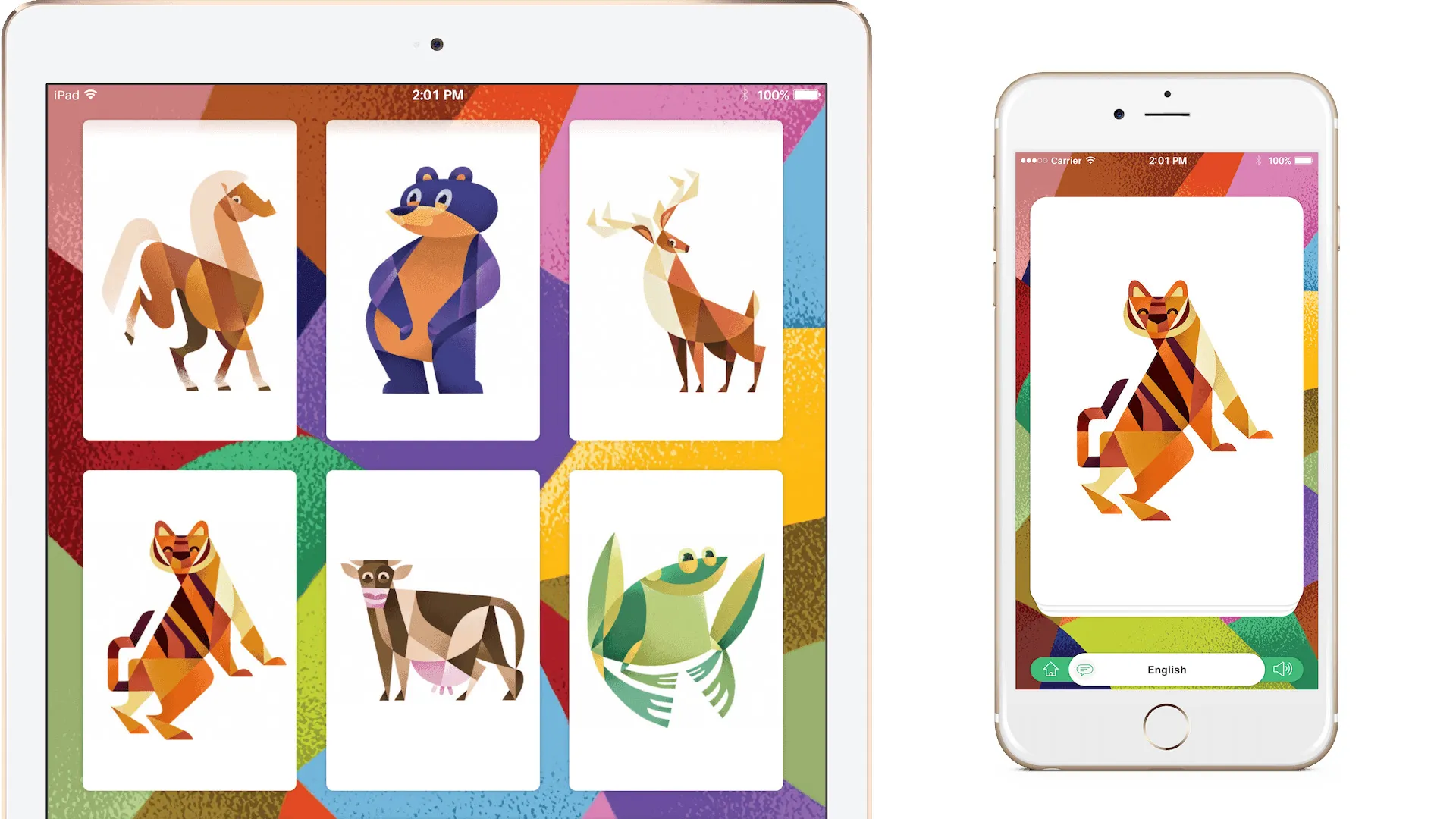 Zoosi Flash Card App