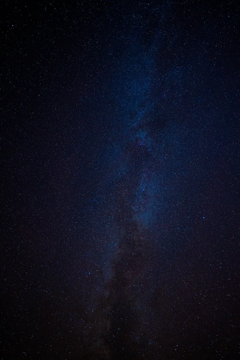 milky way over lake superior